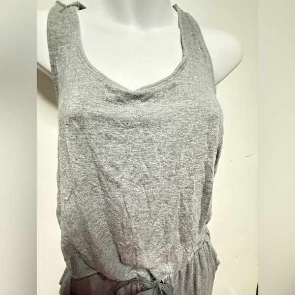 Aerie Light Gray Sleeveless Jumpsuit - Picture 3 of 10